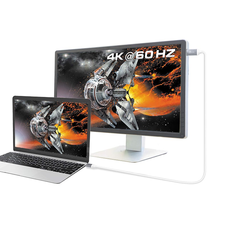 j5create USB Type C to 4K@60Hz HDMI 6ft Cable with HDMI ATC Certificate,Compatible with Thunderbolt 3/4, MacBook Pro/Air, iPad Pro, iPad Air 4, ChromeBook and More (JCC153G) - Image 3